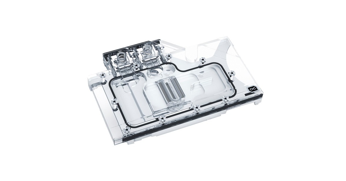 Alphacool Eisblock Aurora Acryl GPX-N RTX 3070TI Founders Edition, Wasserkühlung(transparent/silber, mit Backplate)