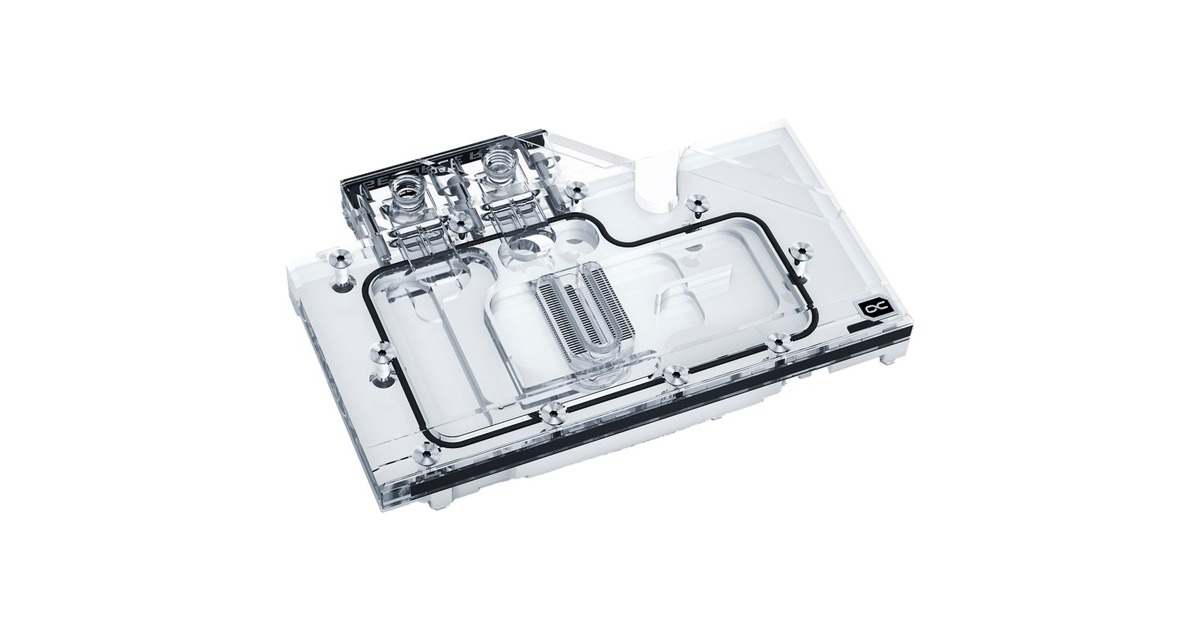 Alphacool Eisblock Aurora Acryl GPX-N RTX 3070TI Heavy Founders Edition, Wasserkühlung(transparent/silber, mit Backplate)