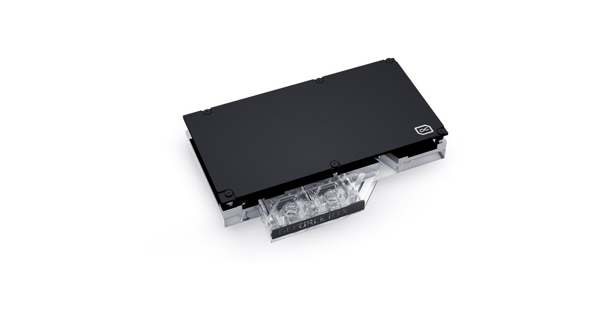Alphacool Eisblock Aurora Acryl GPX-N RTX 3070TI Heavy Founders Edition, Wasserkühlung(transparent/silber, mit Backplate)