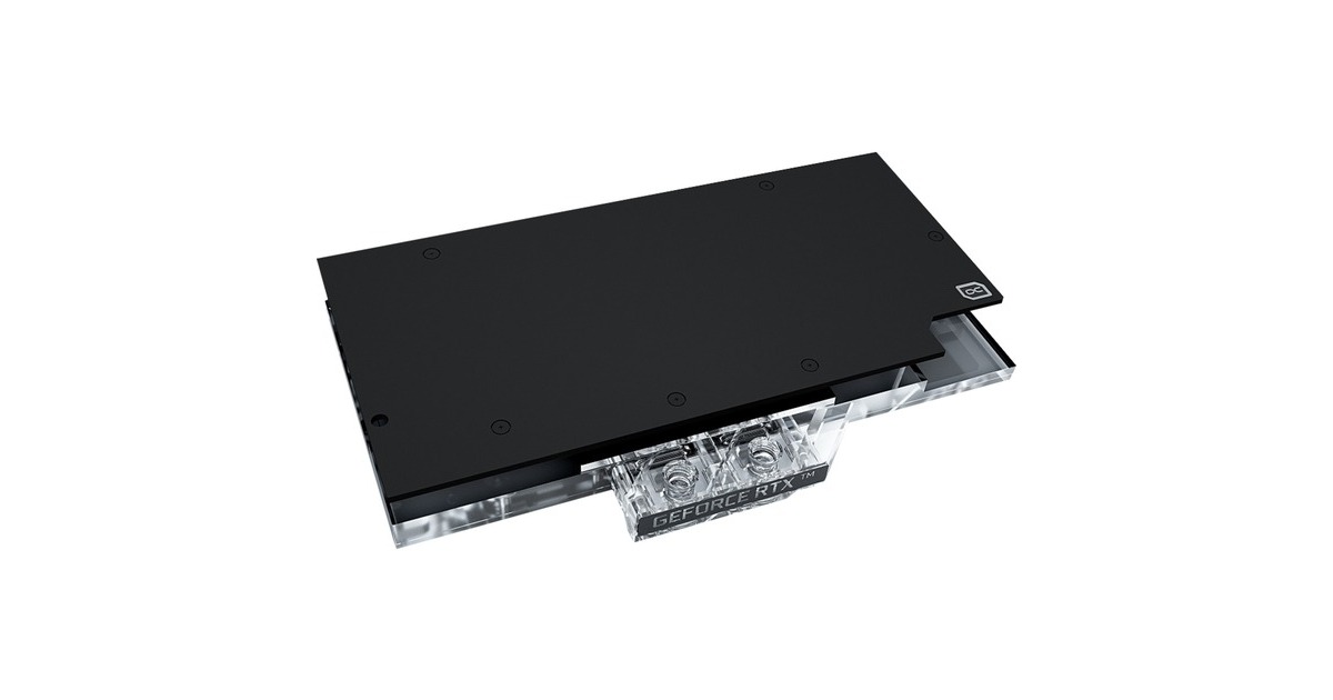 Alphacool Eisblock Aurora Acryl GPX-N RTX 3070 Gaming X Trio mit Backplate, Wasserkühlung(transparent/silber)