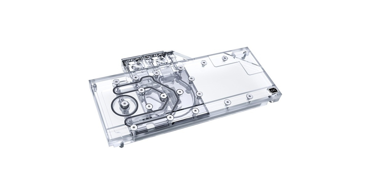 Alphacool Eisblock Aurora Acryl GPX-N RTX 3070 mit Backplate (Reference), Wasserkühlung(transparent/silber)