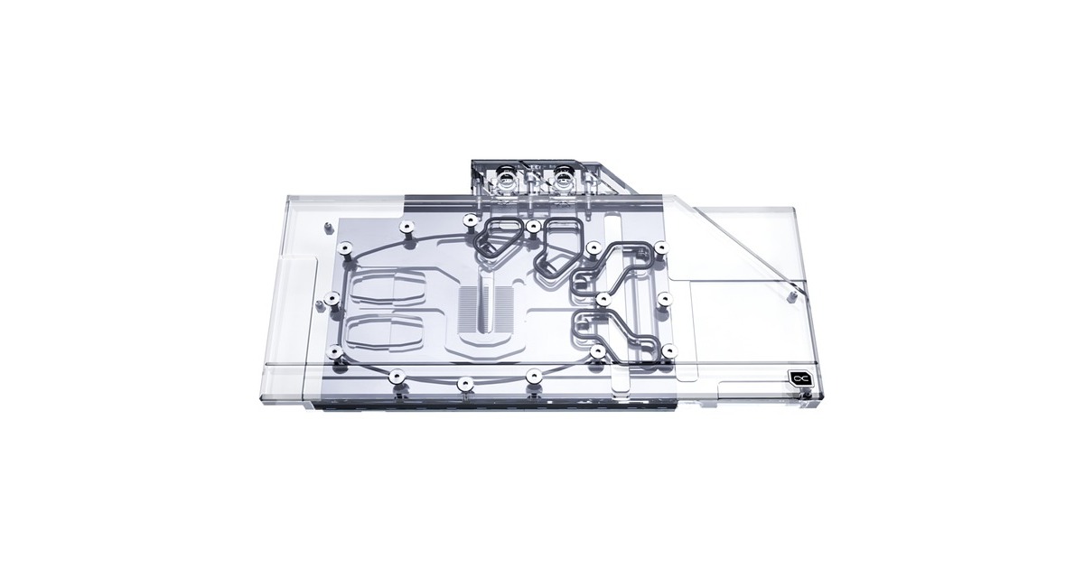 Alphacool Eisblock Aurora Acryl GPX-N RTX 3090/3080 Gaming X Trio mit Backplate, Wasserkühlung(transparent/silber)