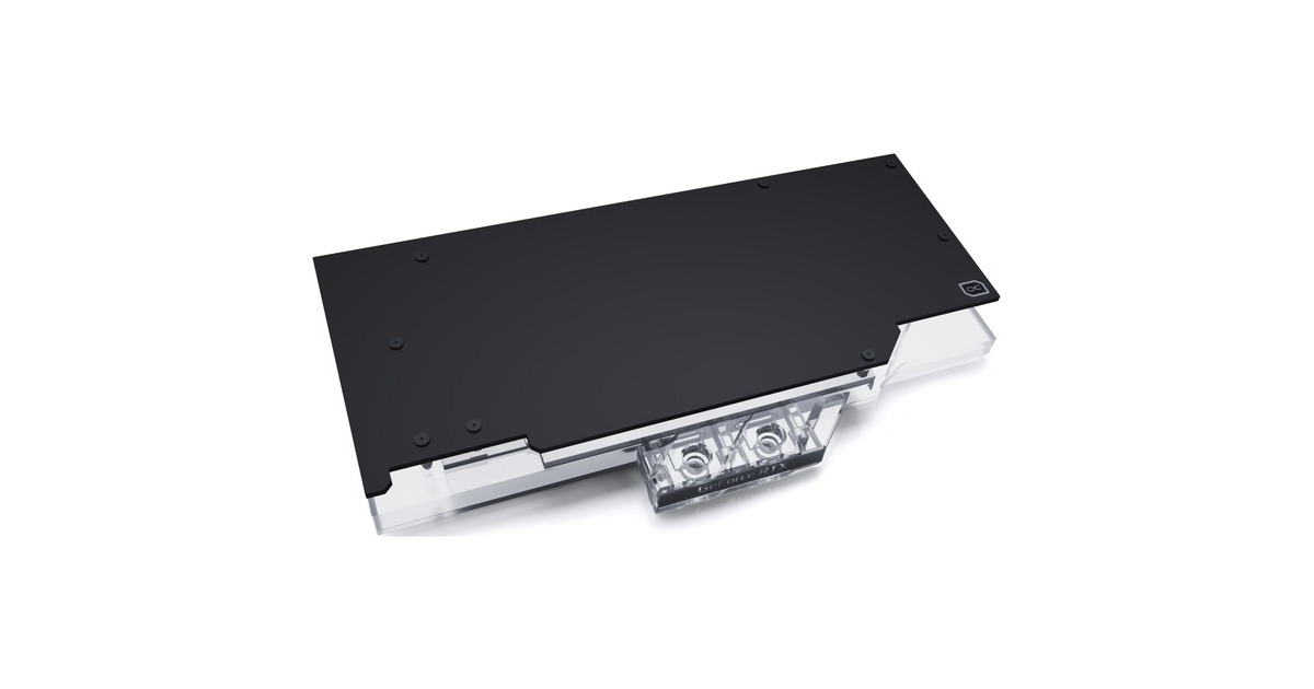Alphacool Eisblock Aurora Acryl GPX-N RTX 3090/3080 Gaming X Trio mit Backplate, Wasserkühlung(transparent/silber)