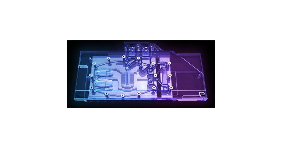 Alphacool Eisblock Aurora Acryl GPX-N RTX 3090/3080 Gaming X Trio mit Backplate, Wasserkühlung(transparent/silber)