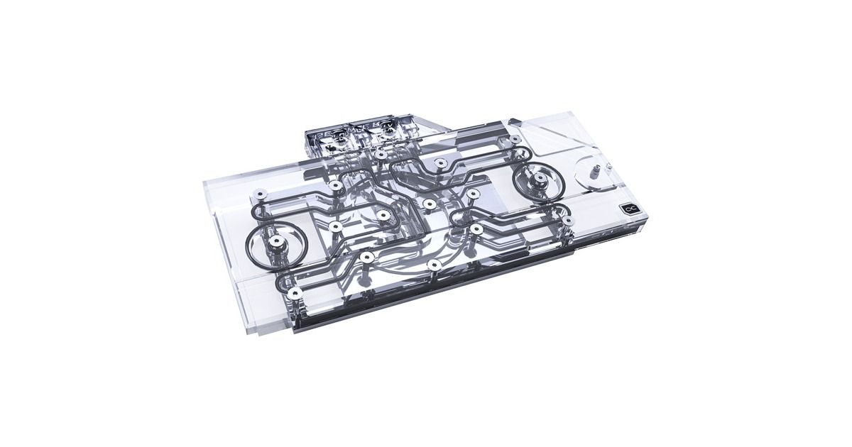 Alphacool Eisblock Aurora Acryl GPX-N RTX 3090/3080 Ventus mit Backplate, Wasserkühlung(transparent/silber) Alphacool Eisblock Aurora Acryl GPX-N RTX 3090/3080 Ventus mit Backplate, Wasserkühlung(transparent/silber)