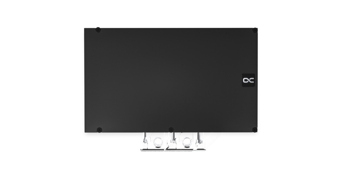 Alphacool Eisblock Aurora Acryl GPX-N RTX 4080 Reference Design, Wasserkühlung(transparent/silber, inkl. Backplate)
