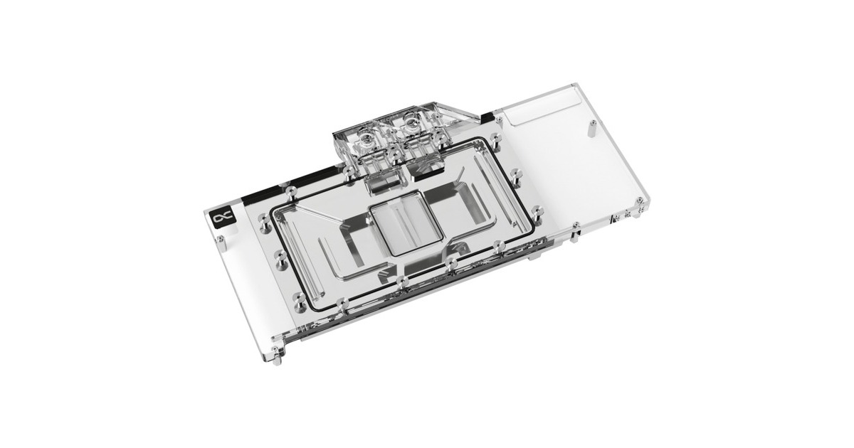 Alphacool Eisblock Aurora Acryl RX 7900XTX/XT Nitro mit Backplate, Wasserkühlung(chrom/transparent) Alphacool Eisblock Aurora Acryl RX 7900XTX/XT Nitro mit Backplate, Wasserkühlung(chrom/transparent)
