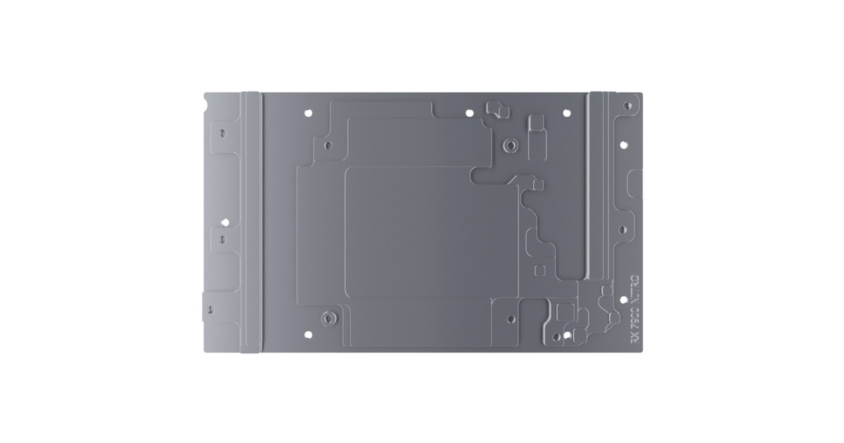 Alphacool Eisblock Aurora Acryl RX 7900XTX/XT Nitro mit Backplate, Wasserkühlung(chrom/transparent)