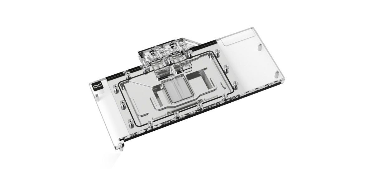 Alphacool Eisblock Aurora Acryl RX 7900XTX/XT Toxic mit Backplate, Wasserkühlung(chrom/transparent) Alphacool Eisblock Aurora Acryl RX 7900XTX/XT Toxic mit Backplate, Wasserkühlung(chrom/transparent)