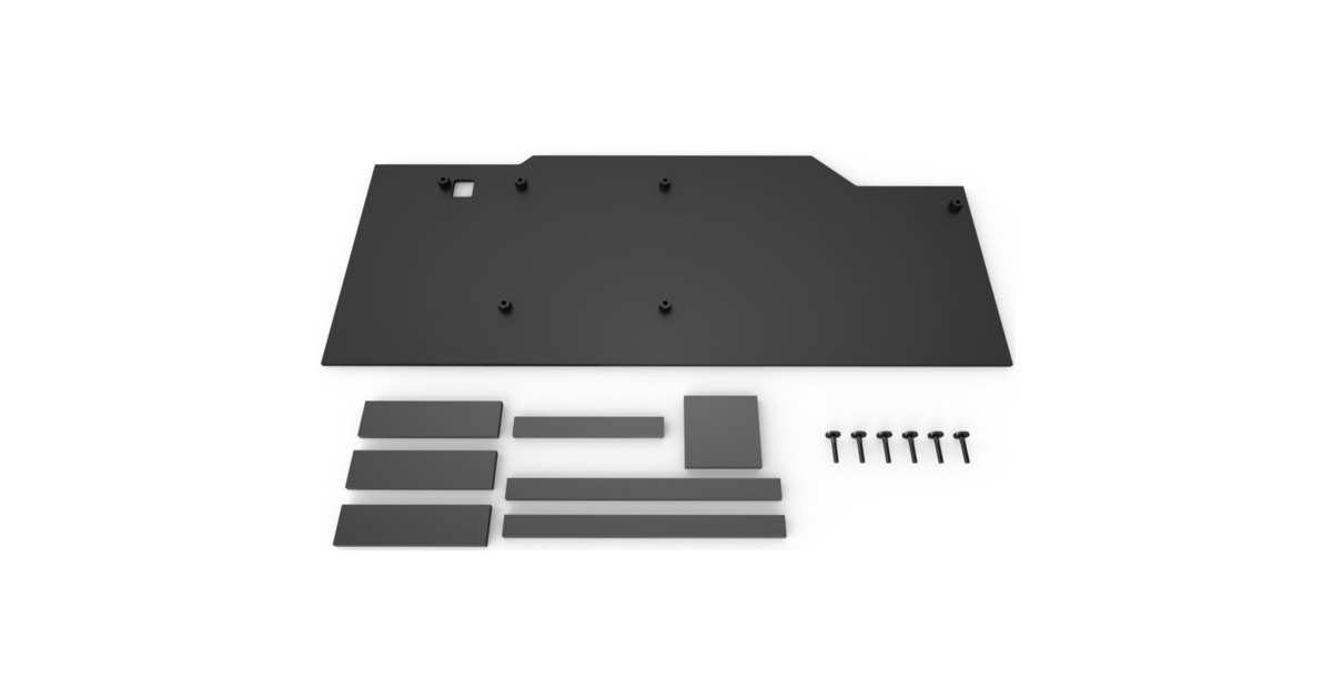 Alphacool Eisblock Aurora Backplate GPX-N Nvidia Geforce RTX 2080Ti Strix(schwarz)
