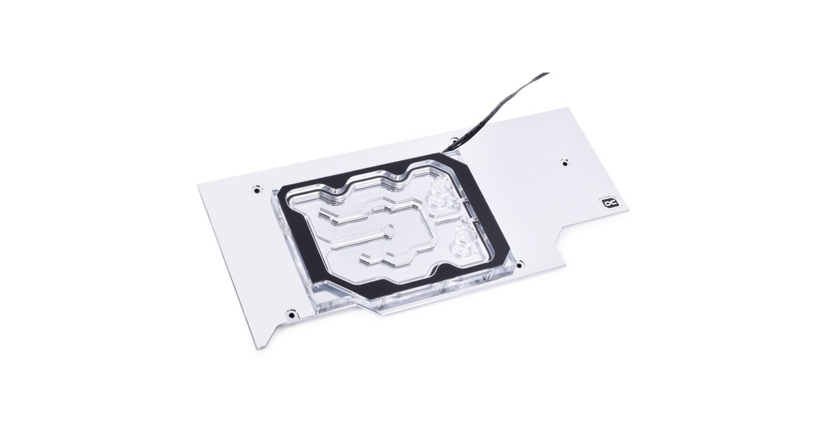 Alphacool Eisblock Aurora GPX-N Acryl Active Backplate 3080/3090 Aorus Master/Xtreme