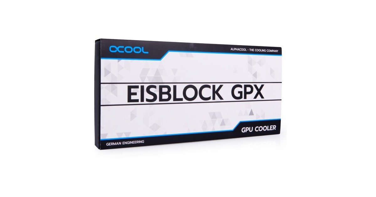 Alphacool Eisblock Aurora GPX-N Acryl Active Backplate 3080/3090 ROG Strix