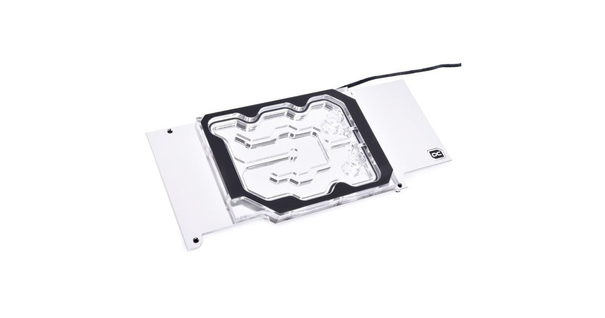 Alphacool Eisblock Aurora GPX-N Acryl Active Backplate 3090/3080 Reference