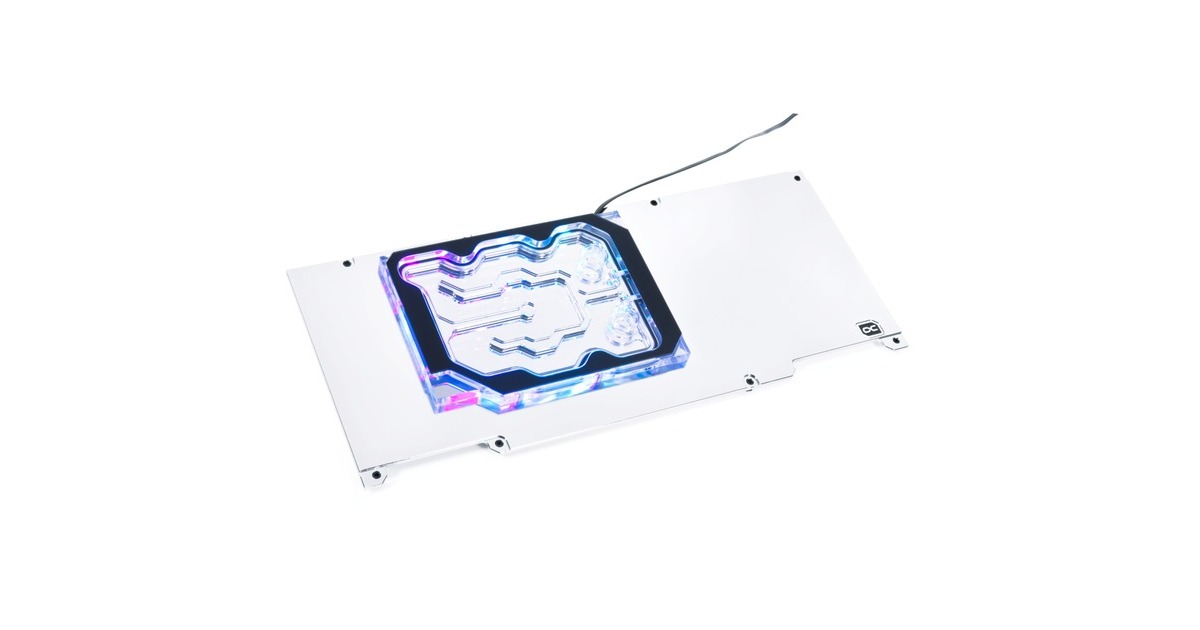 Alphacool Eisblock Aurora GPX-N Acryl Active Backplate 3090/3080 TI HOF Alphacool Eisblock Aurora GPX-N Acryl Active Backplate 3090/3080 TI HOF