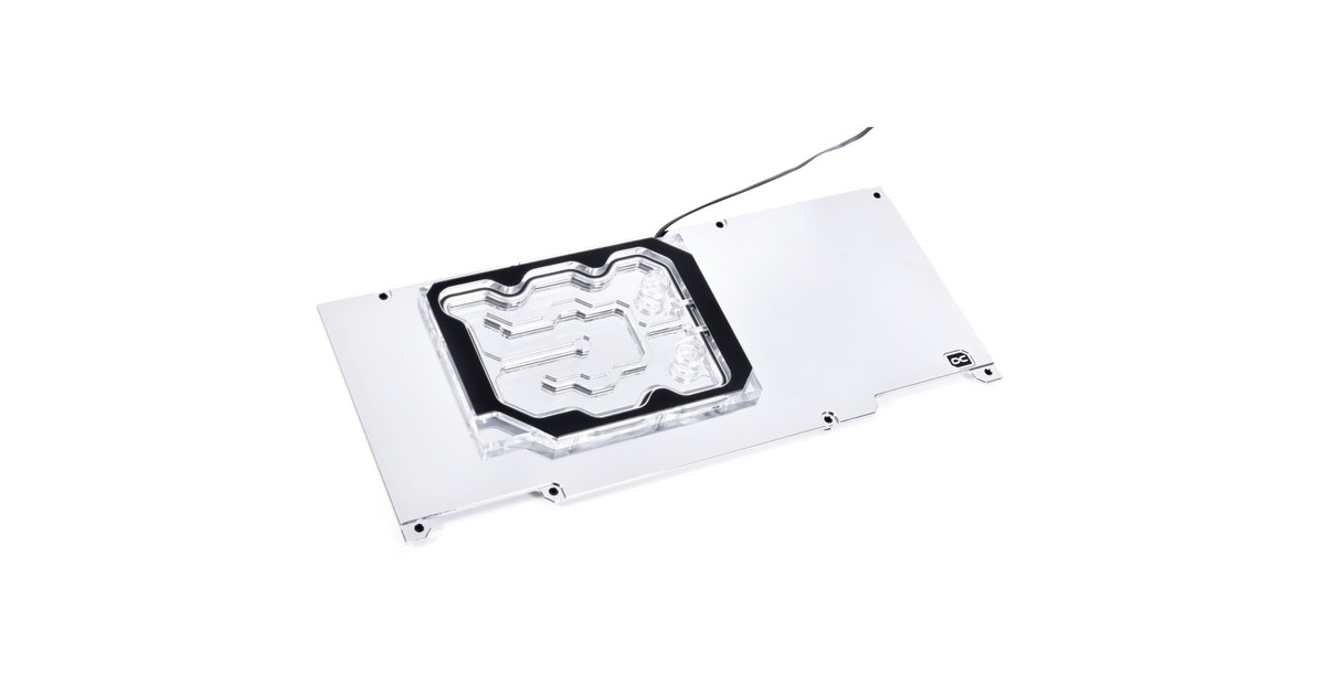 Alphacool Eisblock Aurora GPX-N Acryl Active Backplate 3090/3080 TI HOF