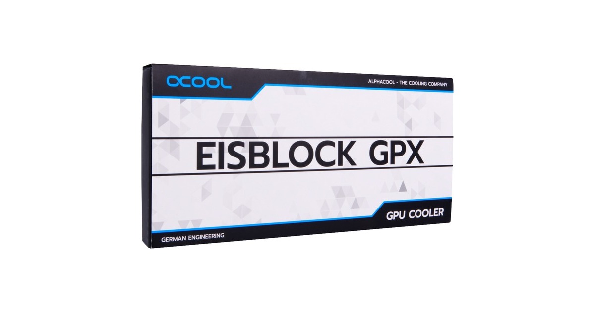Alphacool Eisblock Aurora GPX-N Acryl Active Backplate 3090/3080 Ventus