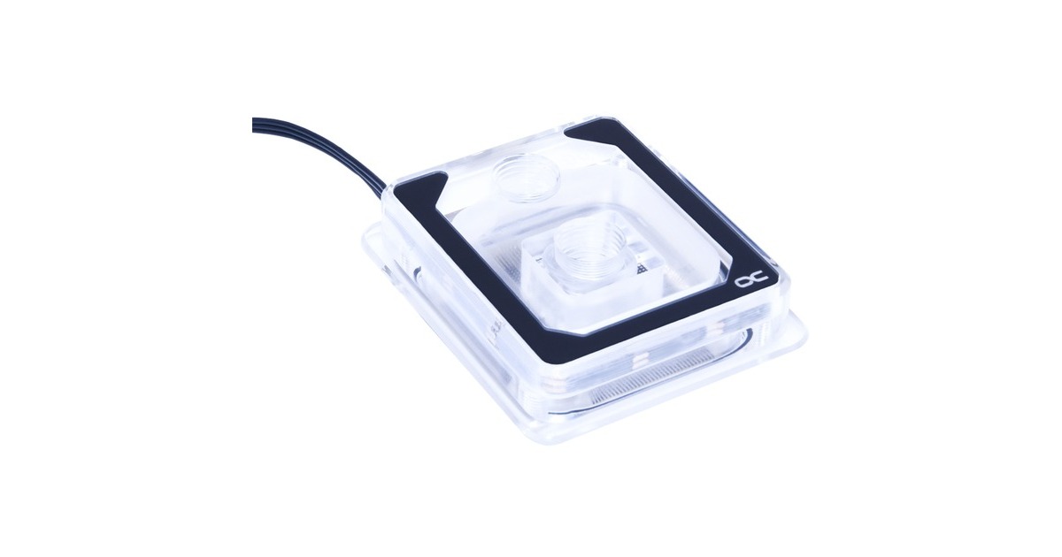 Alphacool Eisblock Aurora XP³ Light - Acryl, CPU-Kühler(transparent)