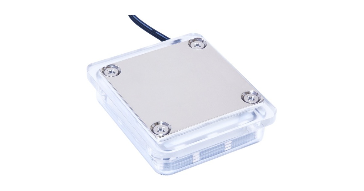 Alphacool Eisblock Aurora XP³ Light - Acryl, CPU-Kühler(transparent)