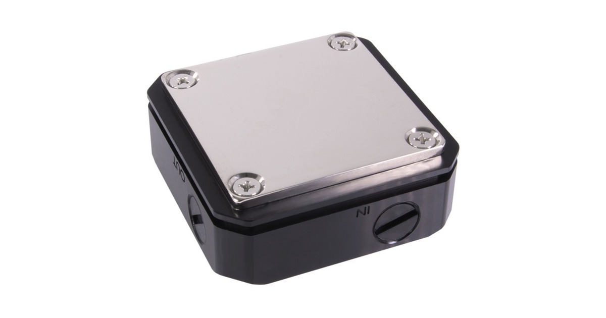 Alphacool Eisblock XPX 1U - Black Acetal Version, CPU-Kühler(schwarz)