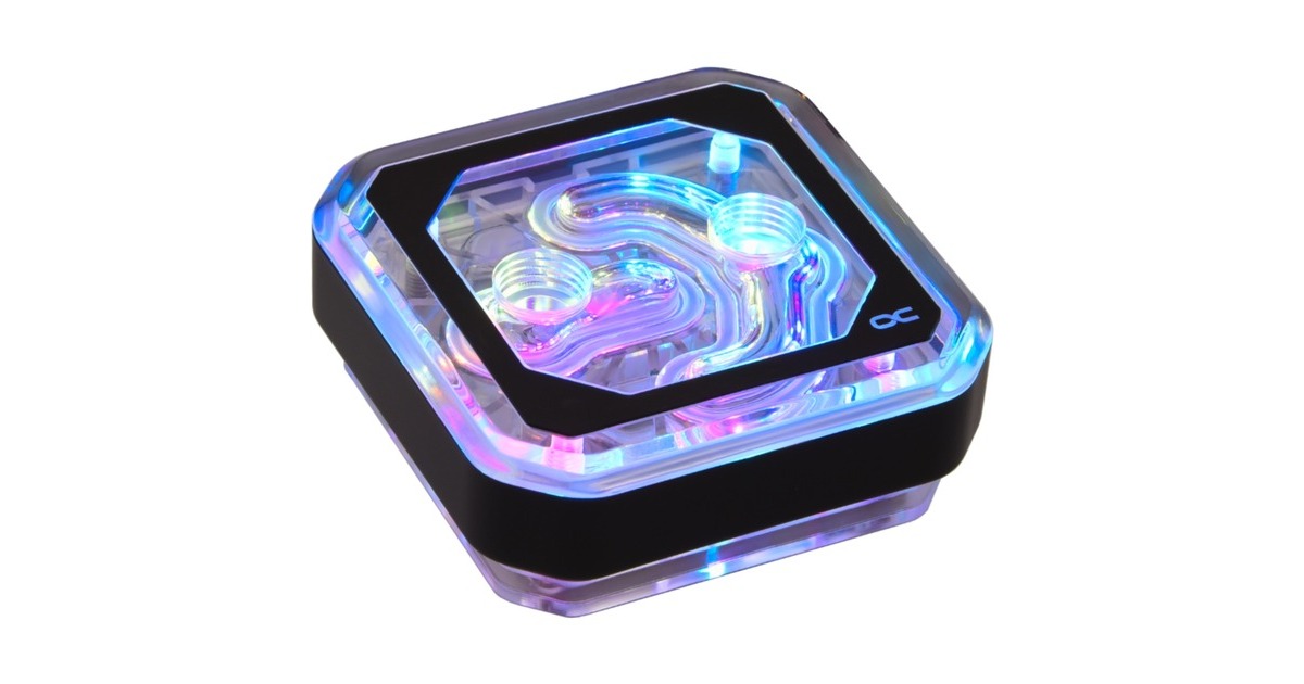 Alphacool Eisblock XPX Aurora Acryl Black, CPU-Kühler(schwarz/transparent)