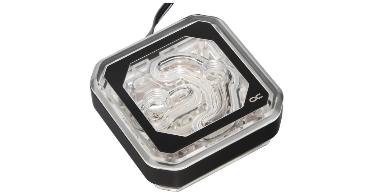 Alphacool Eisblock XPX Aurora Acryl Black, CPU-Kühler(schwarz/transparent)