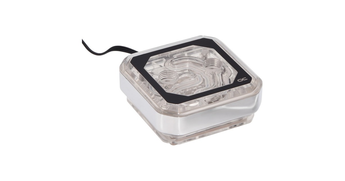 Alphacool Eisblock XPX Aurora Acryl Chrome, CPU-Kühler(transparent)