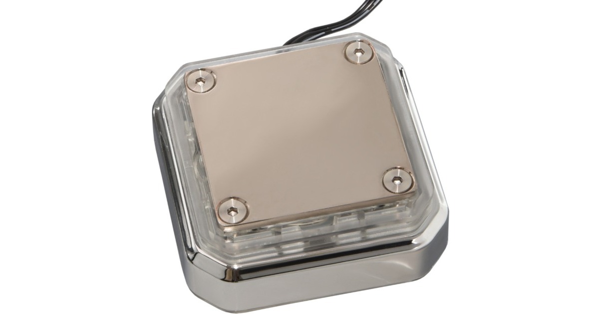 Alphacool Eisblock XPX Aurora Acryl Chrome, CPU-Kühler(transparent)