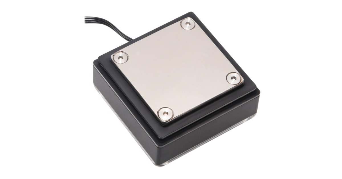 Alphacool Eisblock XPX Aurora Edge Acryl Black, CPU-Kühler(transparent/schwarz)