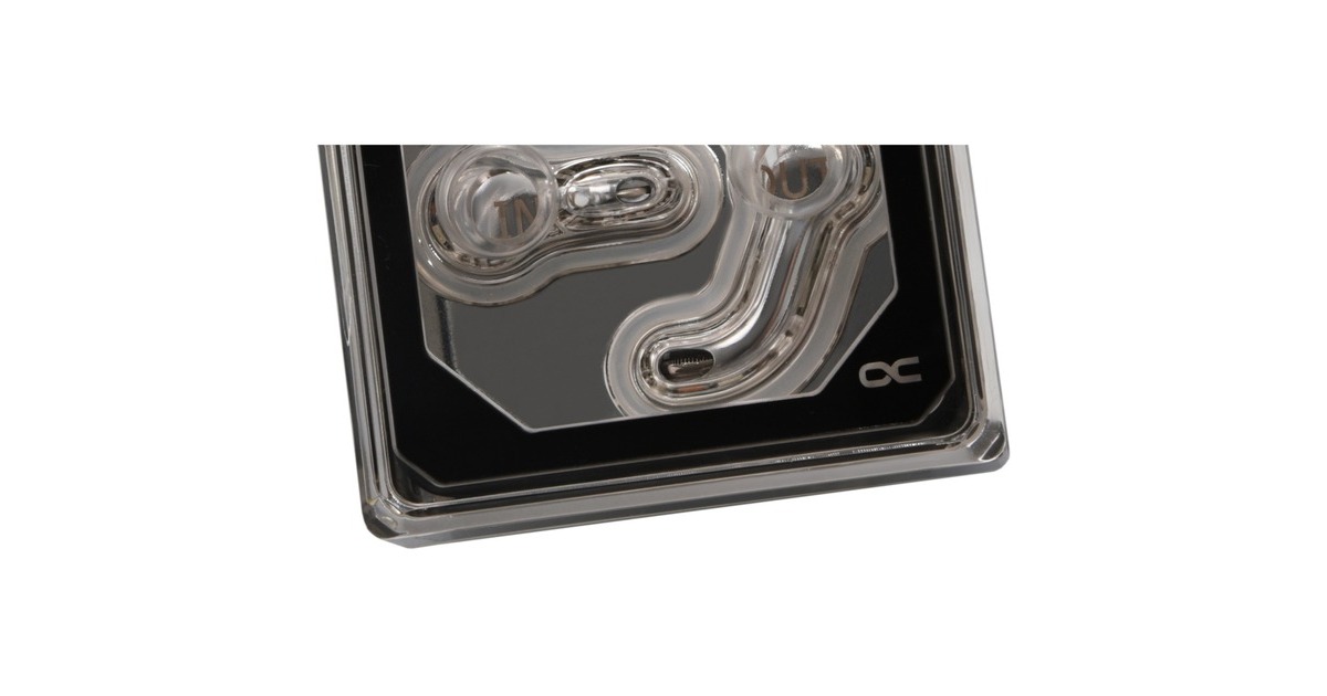Alphacool Eisblock XPX Aurora Edge Acryl Black, CPU-Kühler(transparent/schwarz)