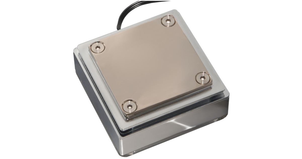 Alphacool Eisblock XPX Aurora Edge Acryl Chrome , CPU-Kühler(transparent/chrom)