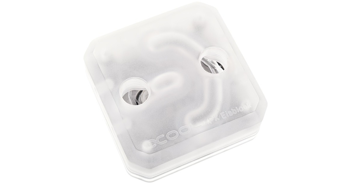 Alphacool Eisblock XPX CPU - Intel/AMD - Satin Clear, CPU-Kühler(transparent)
