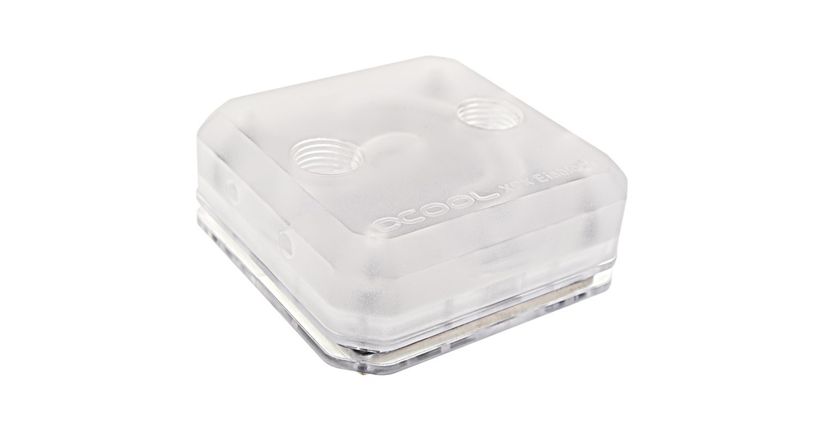 Alphacool Eisblock XPX CPU - Intel/AMD - Satin Clear, CPU-Kühler(transparent)