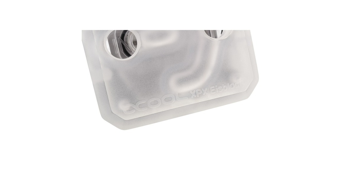 Alphacool Eisblock XPX CPU - Intel/AMD - Satin Clear, CPU-Kühler(transparent)