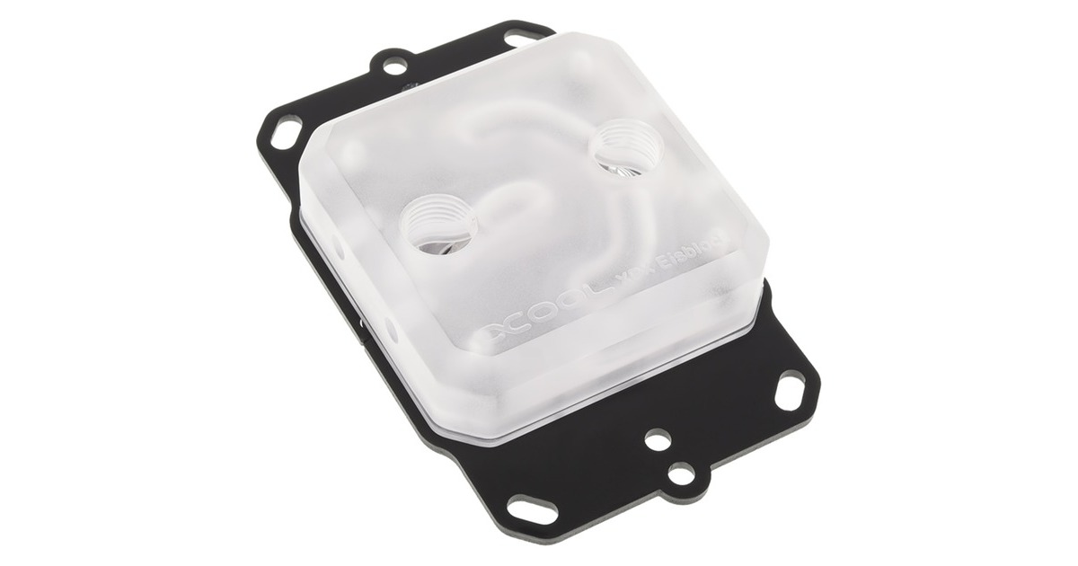Alphacool Eisblock XPX CPU - Intel/AMD - Satin Clear, CPU-Kühler(transparent)