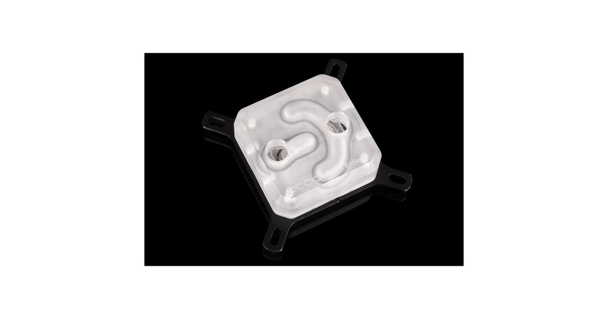 Alphacool Eisblock XPX CPU - Intel/AMD - Satin Clear, CPU-Kühler(transparent)