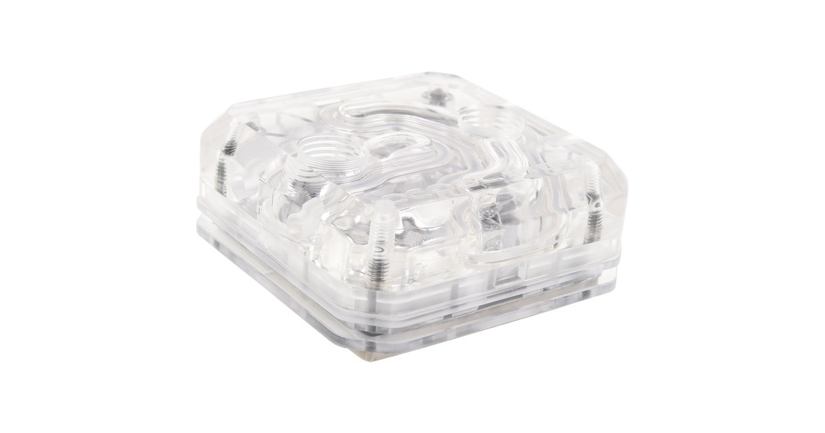 Alphacool Eisblock XPX CPU - Intel/AMD - polished Clear, CPU-Kühler(transparent)