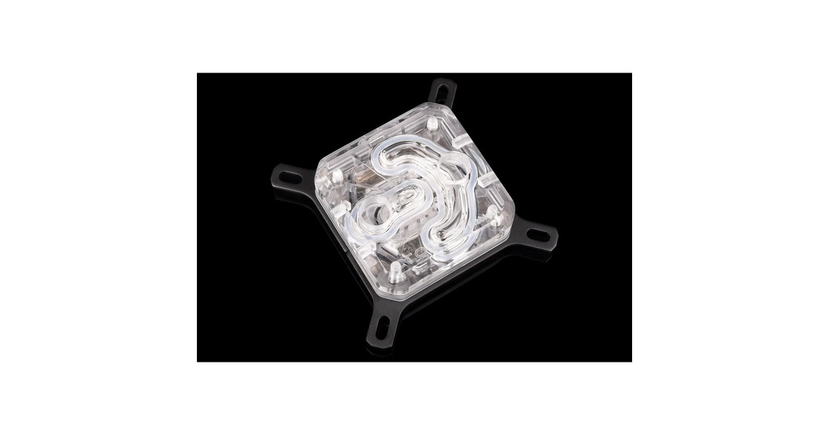 Alphacool Eisblock XPX CPU - Intel/AMD - polished Clear, CPU-Kühler(transparent)