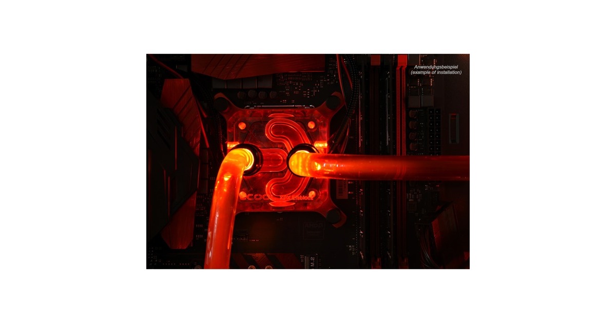 Alphacool Eisblock XPX CPU - Intel/AMD - polished Clear, CPU-Kühler(transparent)