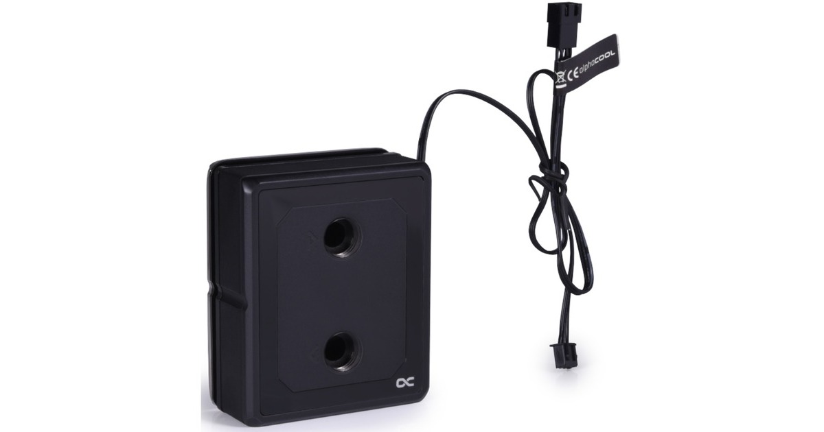 Alphacool Eisblock XPX Pro Aurora - Full Brass Black Digital RGB, CPU-Kühler(schwarz)