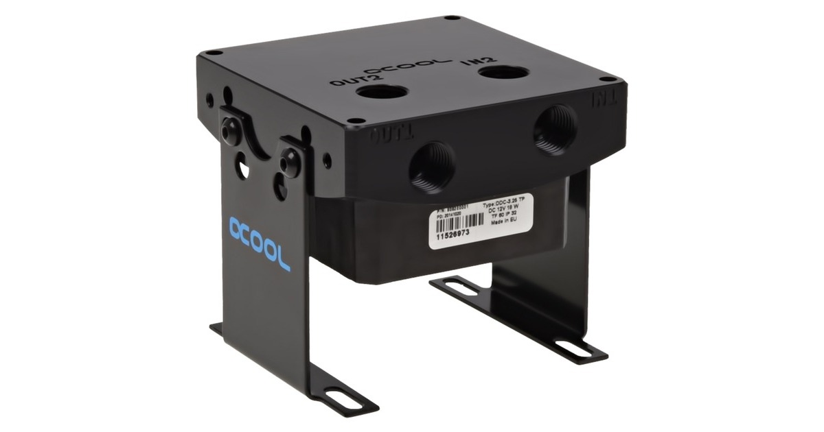 Alphacool Eisdecke Laing DDC, Aufsatz