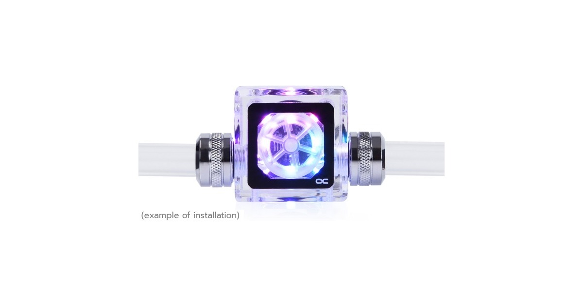 Alphacool Eisfluegel Aurora Durchflussanzeiger 