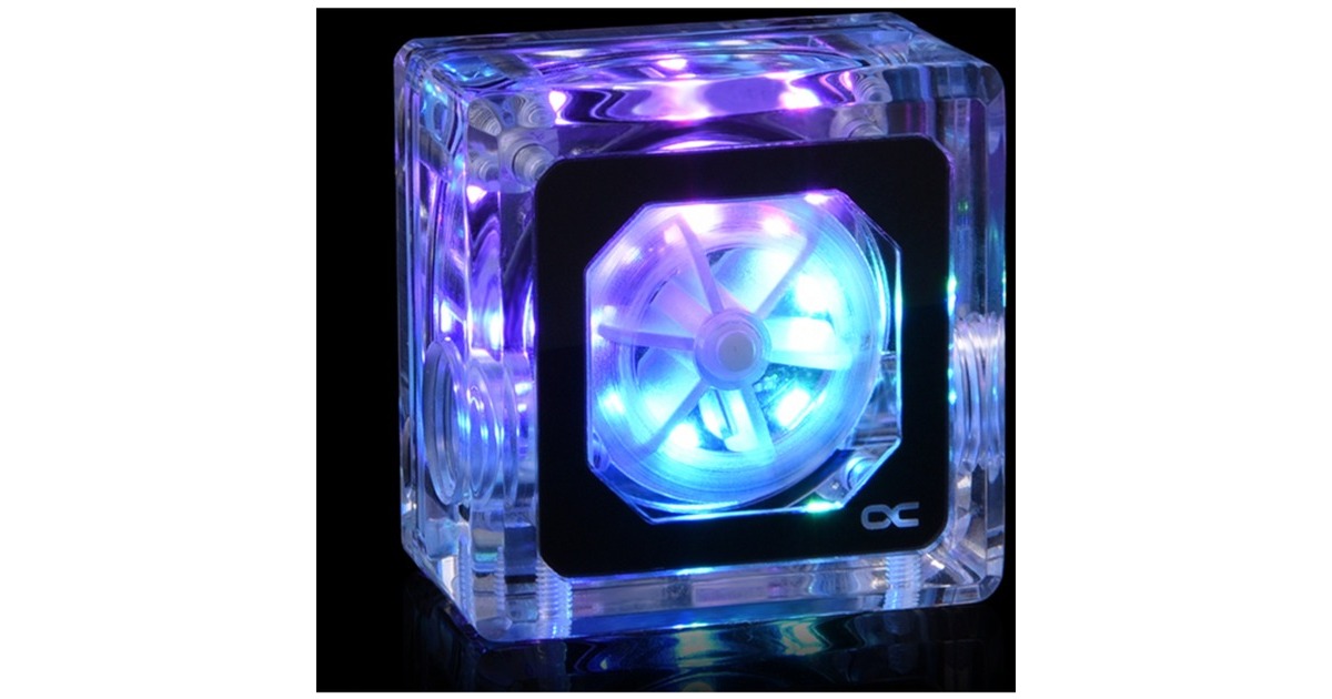 Alphacool Eisfluegel Aurora Durchflussanzeiger 