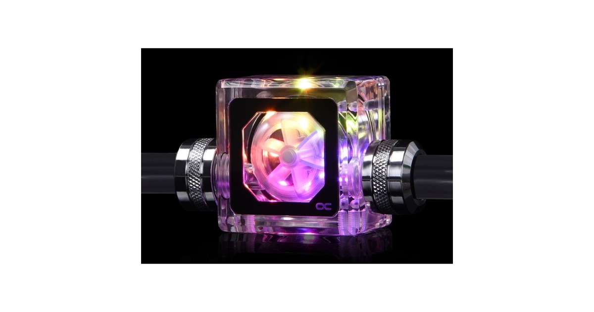 Alphacool Eisfluegel Aurora Durchflussanzeiger 