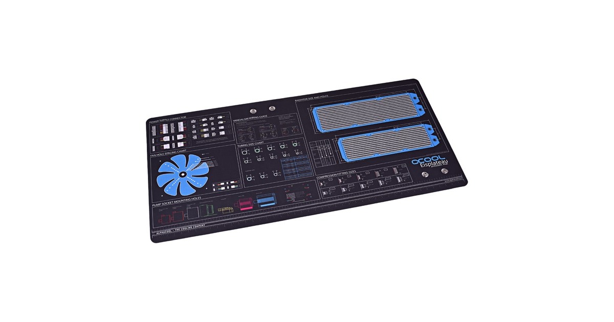 Alphacool Eisplateau Anti-Statik, Matte