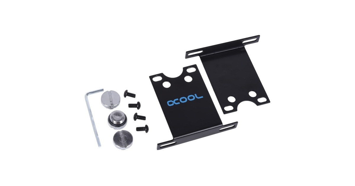 Alphacool Eispumpe VPP755 - G1/4 IG inkl. Eisdecke D5 - Acryl V.3(schwarz/transparent)