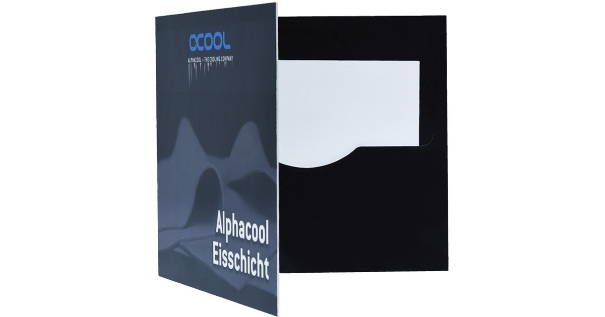 Alphacool Eisschicht Ultra Soft Wärmeleitpad 3W/mk 100x100x0,5mm, Wärmeleitpads(weiß)