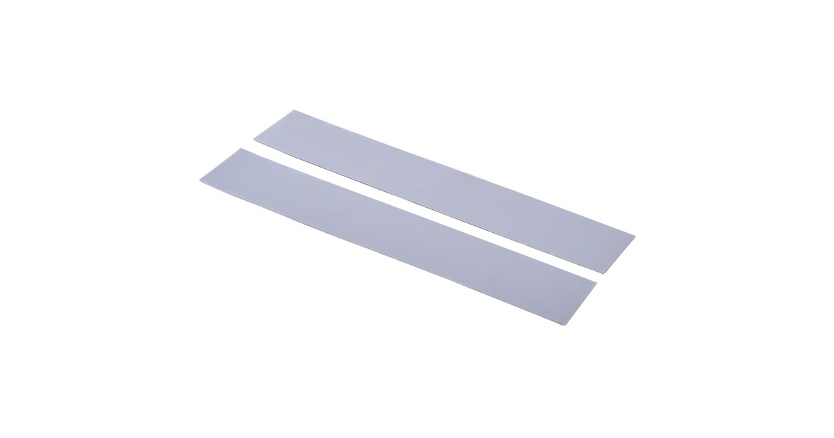 Alphacool Eisschicht Wärmeleitpad - 11W/mK 120x20x0,5mm, Wärmeleitpads(2 Stück)