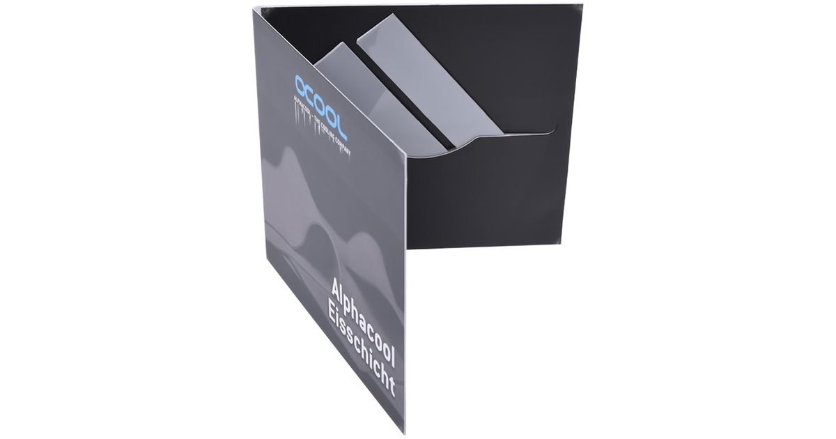 Alphacool Eisschicht Wärmeleitpad - 11W/mK 120x20x1mm, Wärmeleitpads(2 Stück)