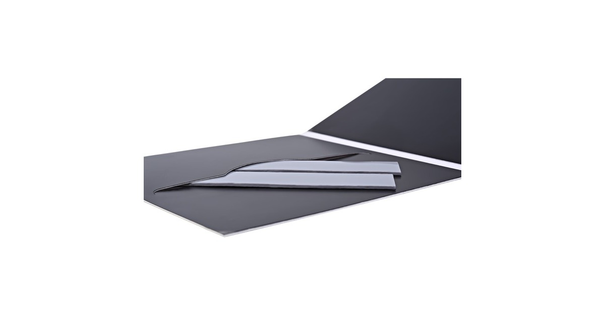 Alphacool Eisschicht Wärmeleitpad - 14W/mK 120x20x1,5mm, Wärmeleitpads(2 Stück)