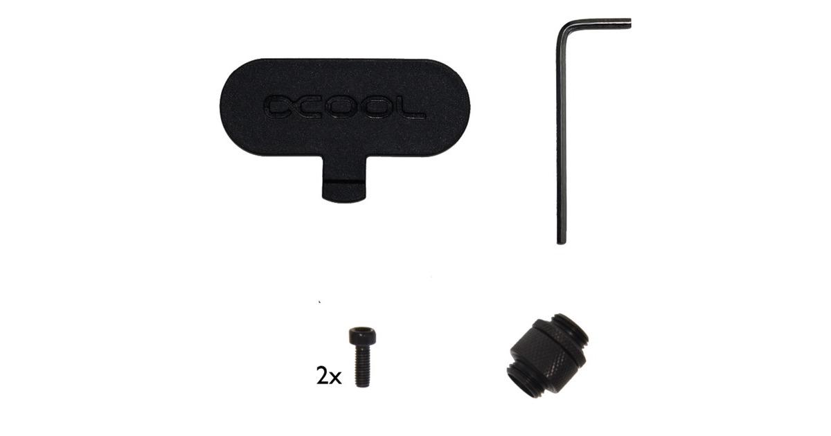 Alphacool Eisstation 40 DC-LT - Behälter, Ausgleichsbehälter(schwarz)